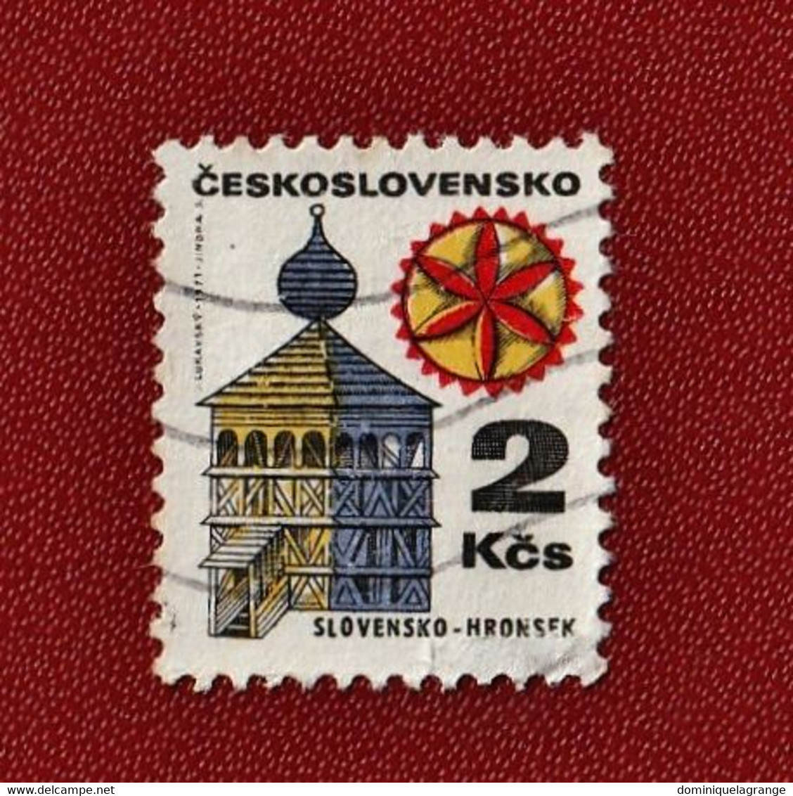 6 Timbres De Tchécoslovaquie De 1967 à 1975 - Plaatfouten En Curiosa