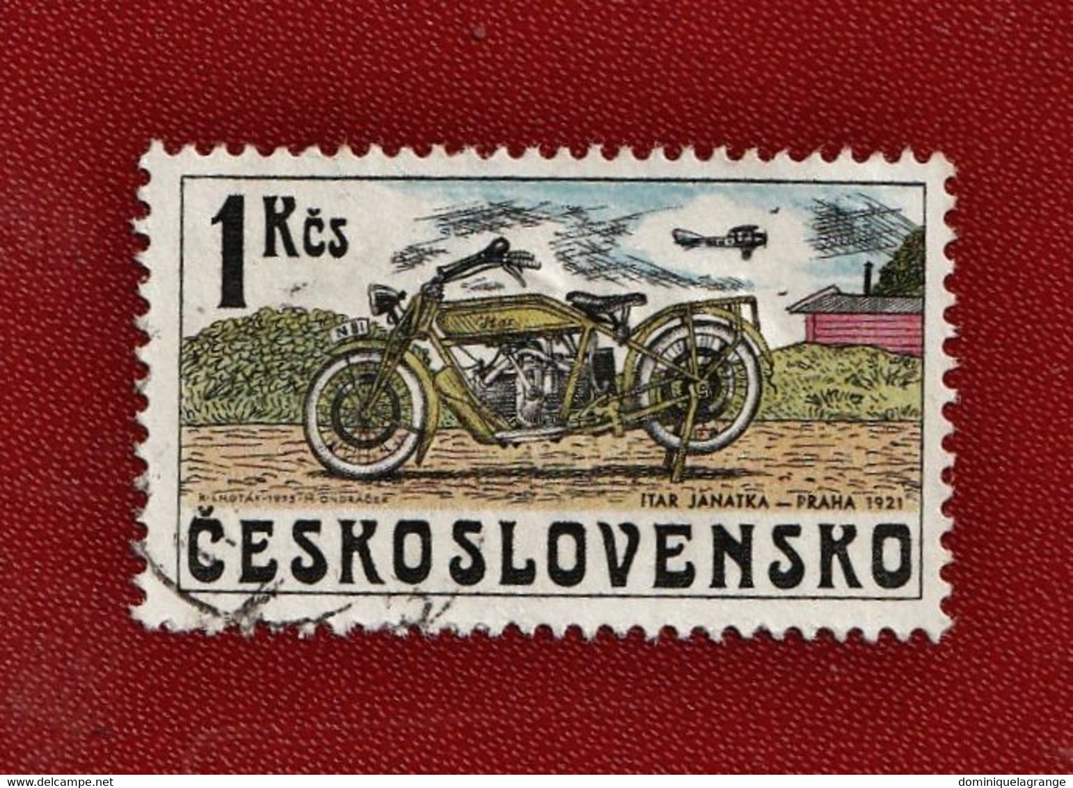 6 Timbres De Tchécoslovaquie De 1967 à 1975 - Abarten Und Kuriositäten