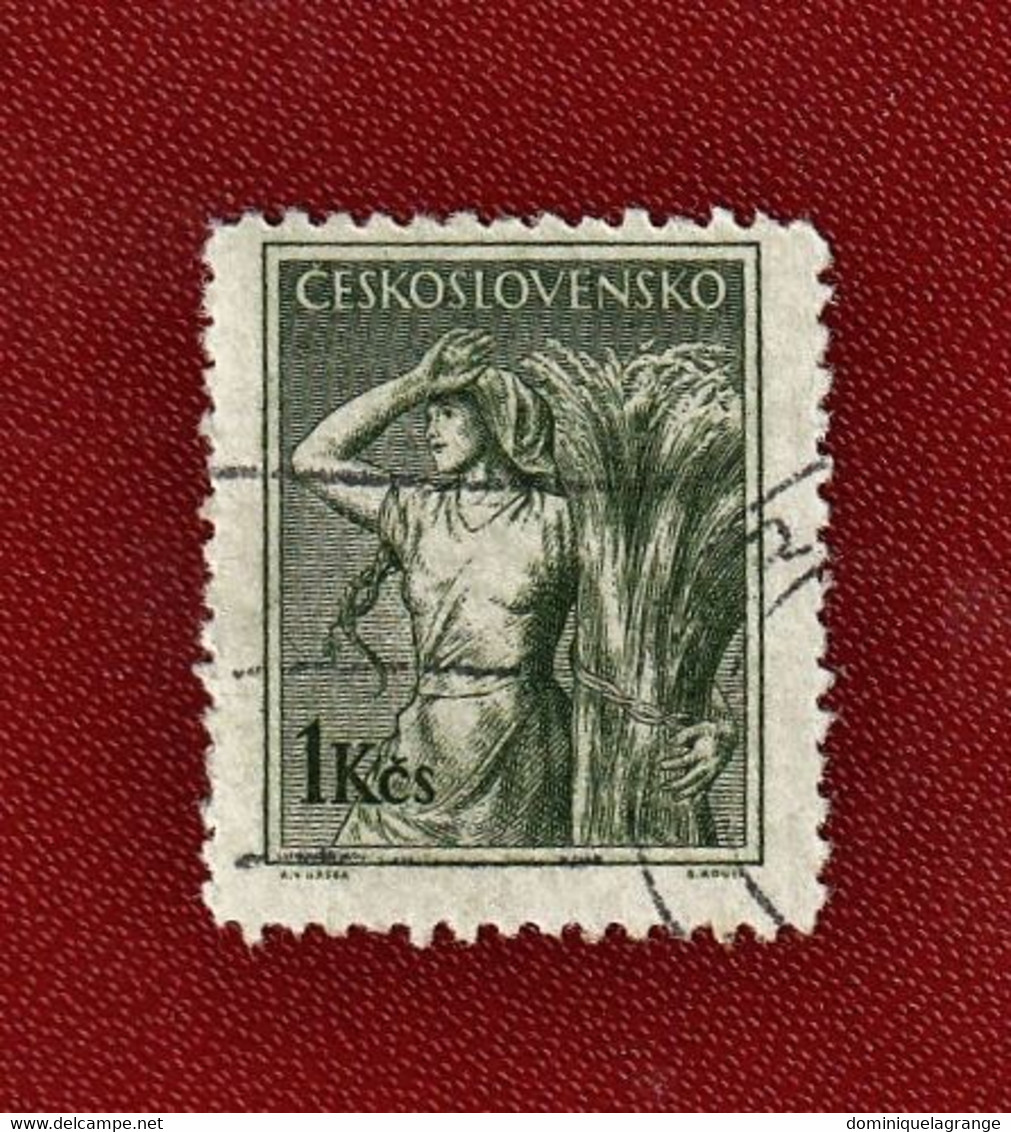 7 Timbres De Tchécoslovaquie De 1936 à 1994 - Abarten Und Kuriositäten