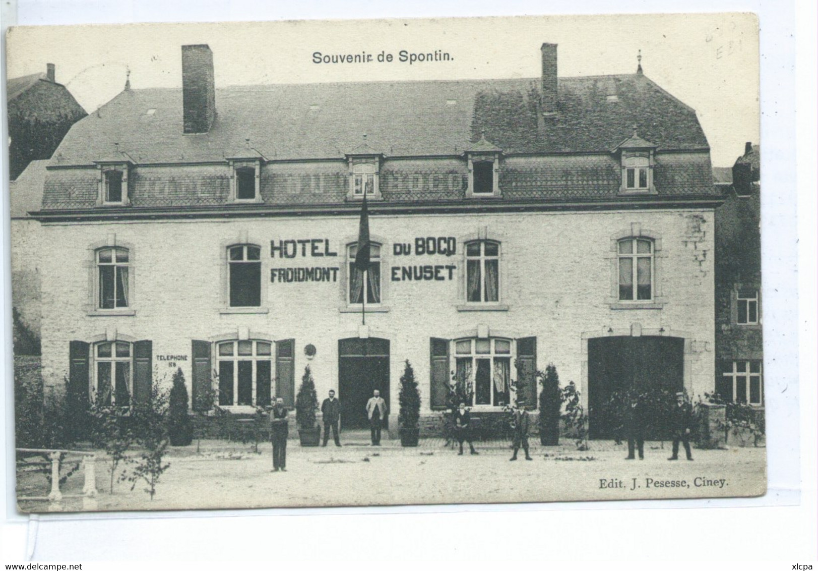 Souvenir De Spontin - Hôtel Du Bocq ( Yvoir ) - Yvoir
