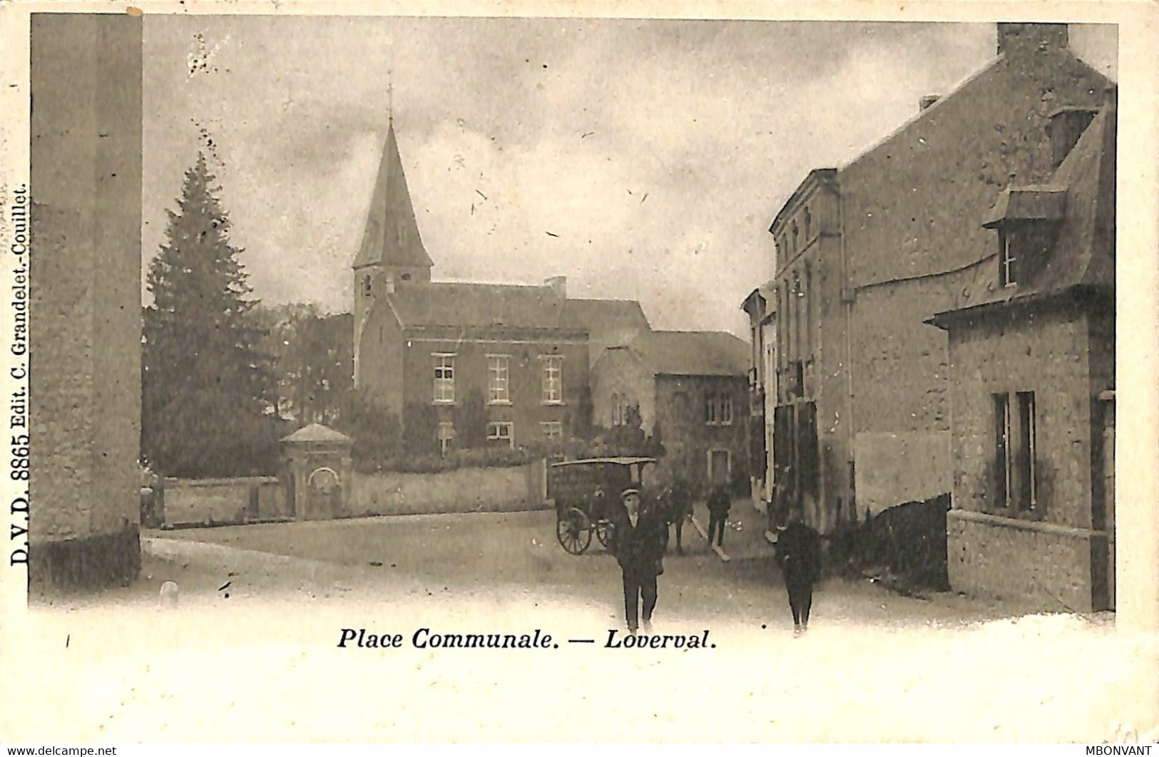 Loverval- Place Communale - Gerpinnes