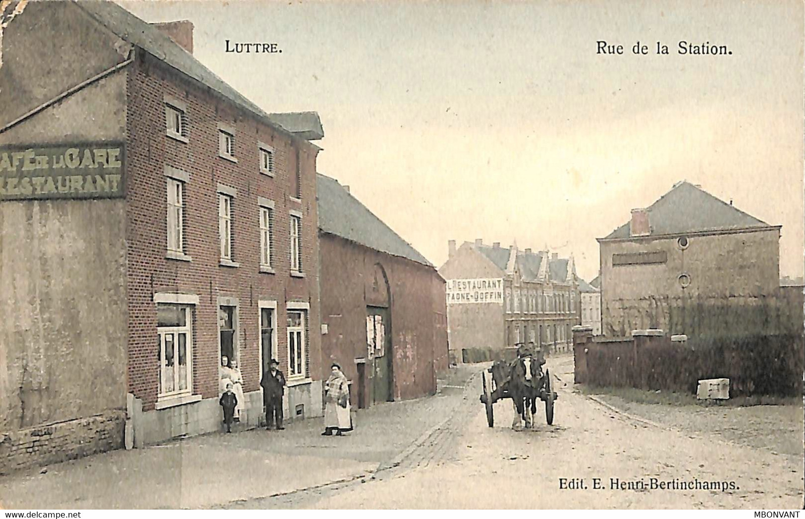 Luttre - Rue De La Station - Pont-a-Celles