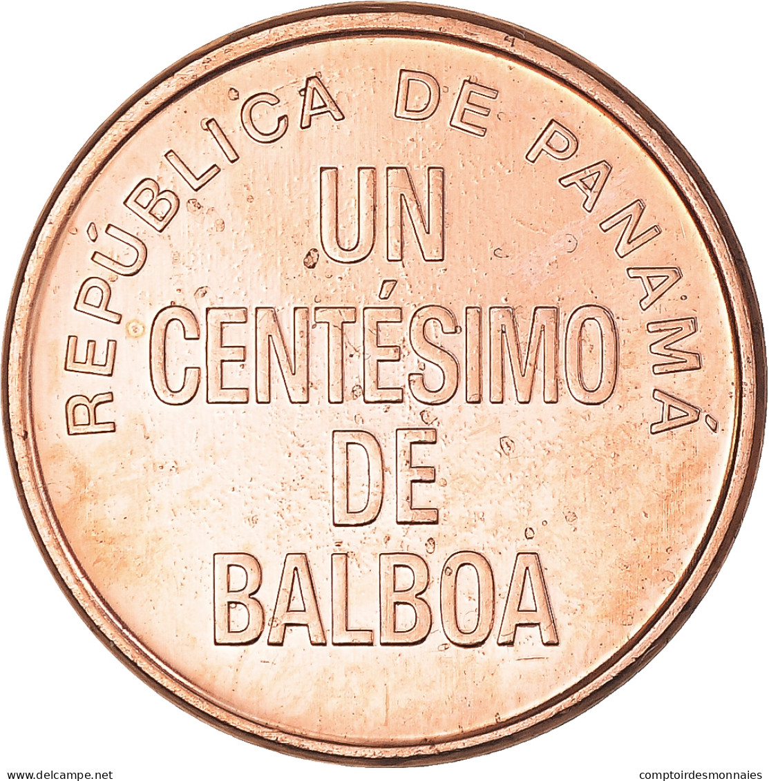 Monnaie, Panama, Centesimo, 2017, Type II, FDC, Copper Plated Zinc, KM:125 - Panama