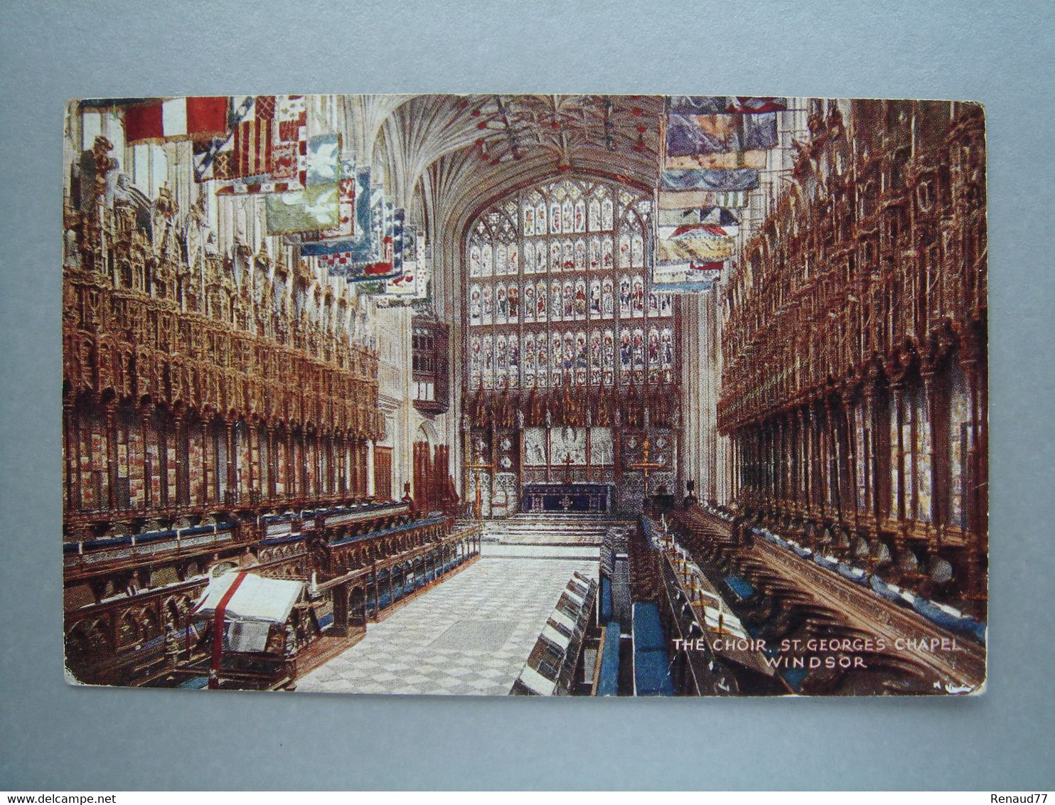 The Choir. St Georges Chapel - Windsor - Windsor