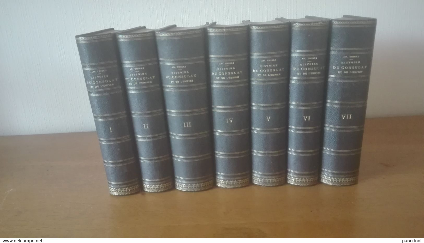 HISTOIRE DU CONSULAT ET DE L'EMPIRE Par Adolphe THIERS. - 1801-1900