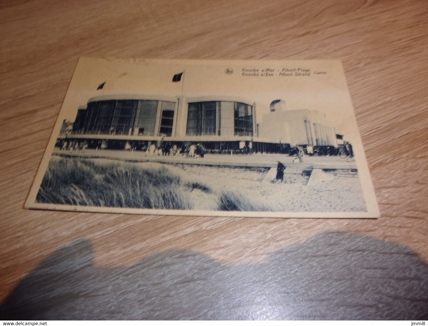 Carte Postale Knocke Knokke Albert Plage - Knokke