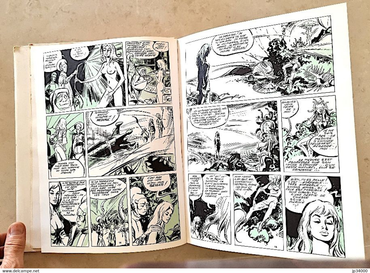 BARBARELLA de Jean Claude Forest. Edition originale (terrain vague 1964)