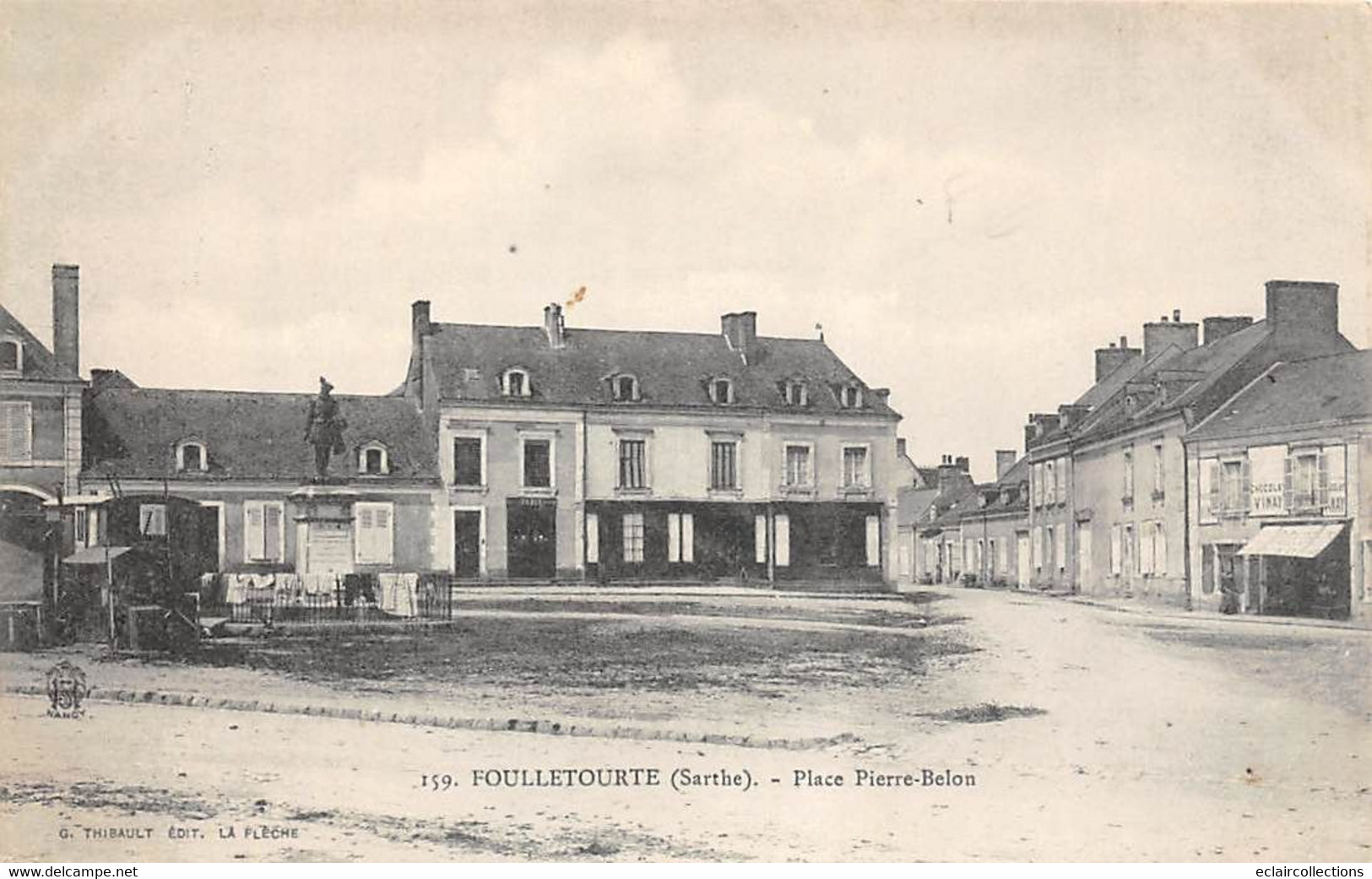 Foulletourte      72         Place Pierre Belon    N° 159      (voir Scan) - Autres & Non Classés