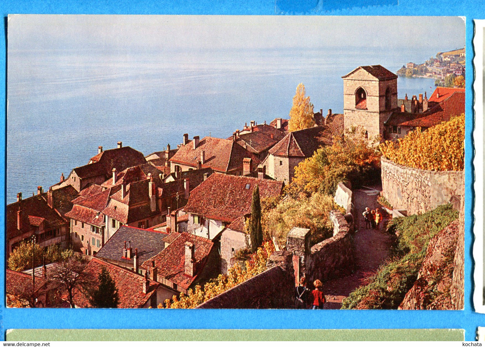 TW315, St. Saphorin, Le Lavaux, Lac Léman, 25, E. Ruckstuhl, Circulée 1957 - Saint-Saphorin