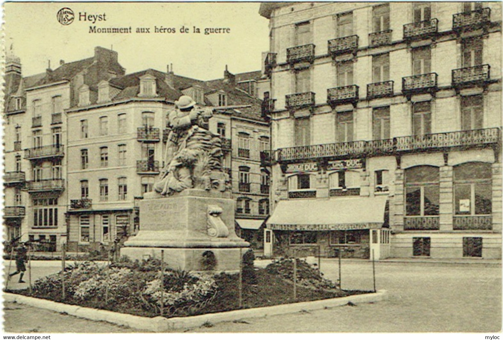 Heist/Heyst. Monument Aux Héros De La Guerre. - Heist