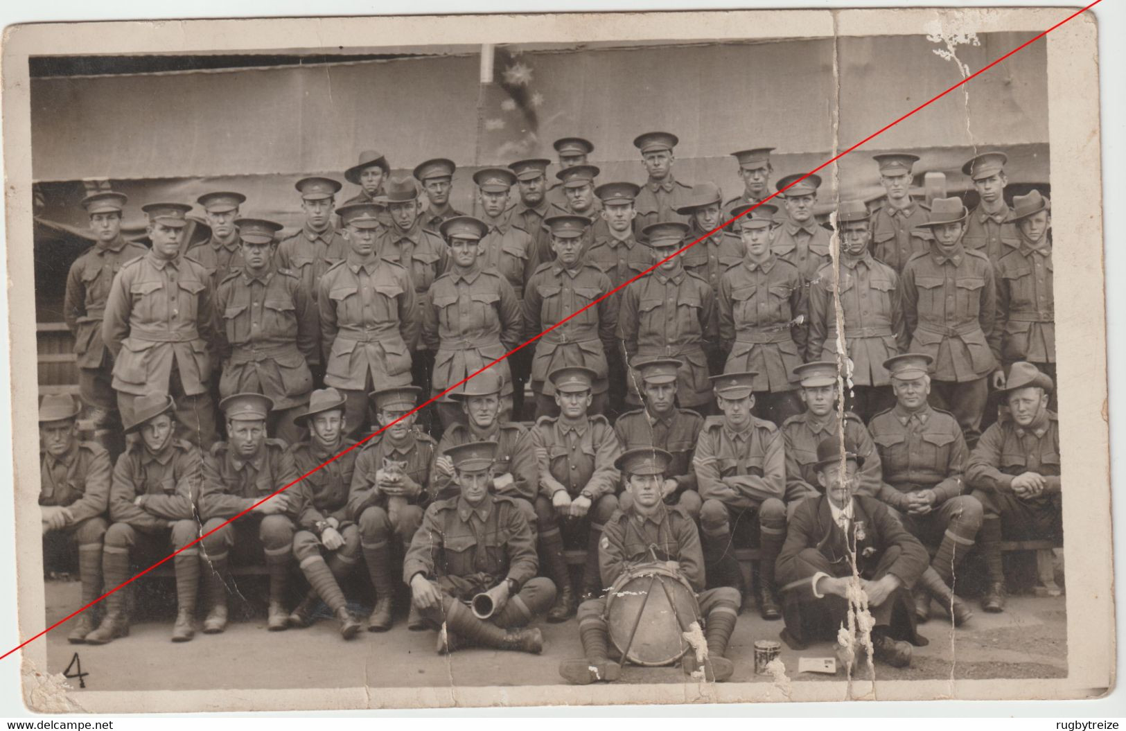 5986 WW1 Australian Army Australia Armée Australienne Renard Fox - Autres & Non Classés