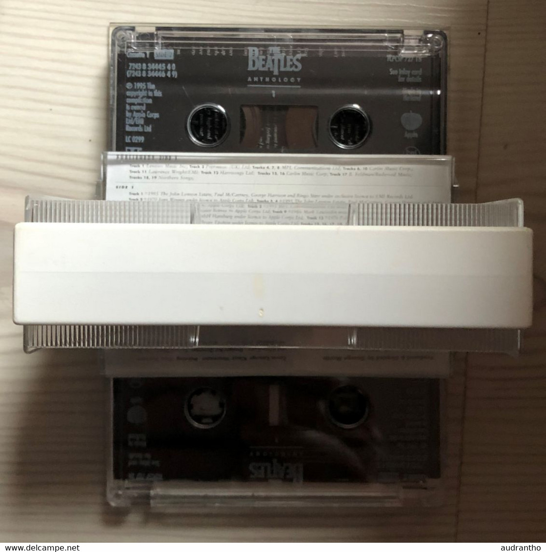 Double Cassette Audio Des BEATTLES 1995 Anthologie 1 LC 0299 Avec Boîte - Audiokassetten