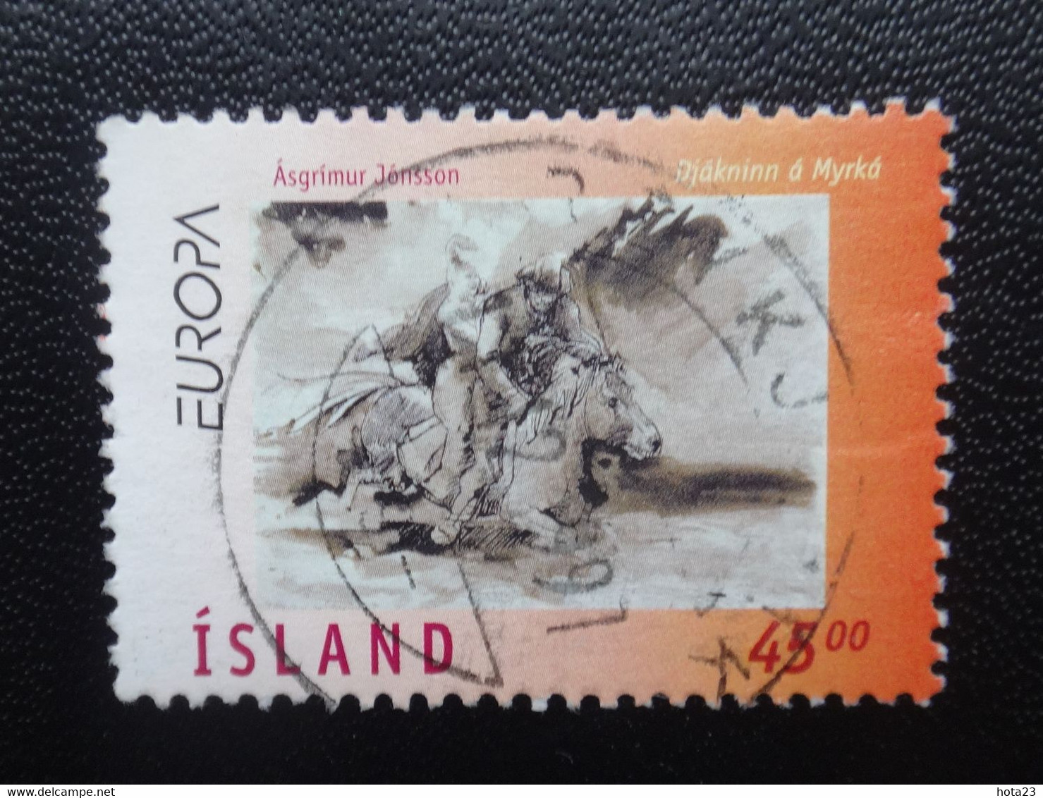 Island Iceland Islande MNH 1997 Europe Legends Used Stamp  (0) - Usati