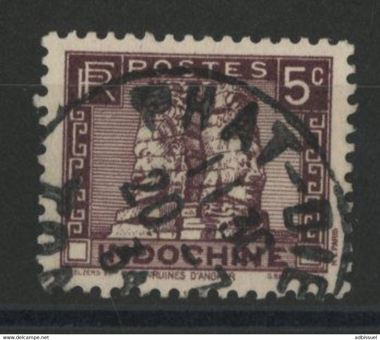 INDOCHINE N° 159 Obl. C. à D. PHAT-DIEM TONKIN 20/7/34 - Usados