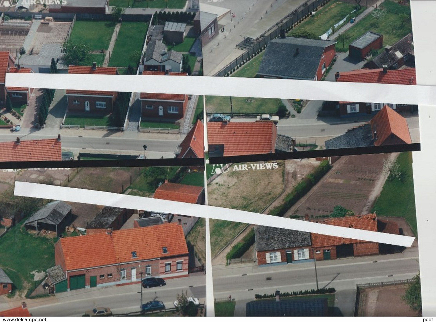 Luchtfoto's  Lille : Hoeksken  ( Jaren '90 ) ----  8 Foto's - Lille