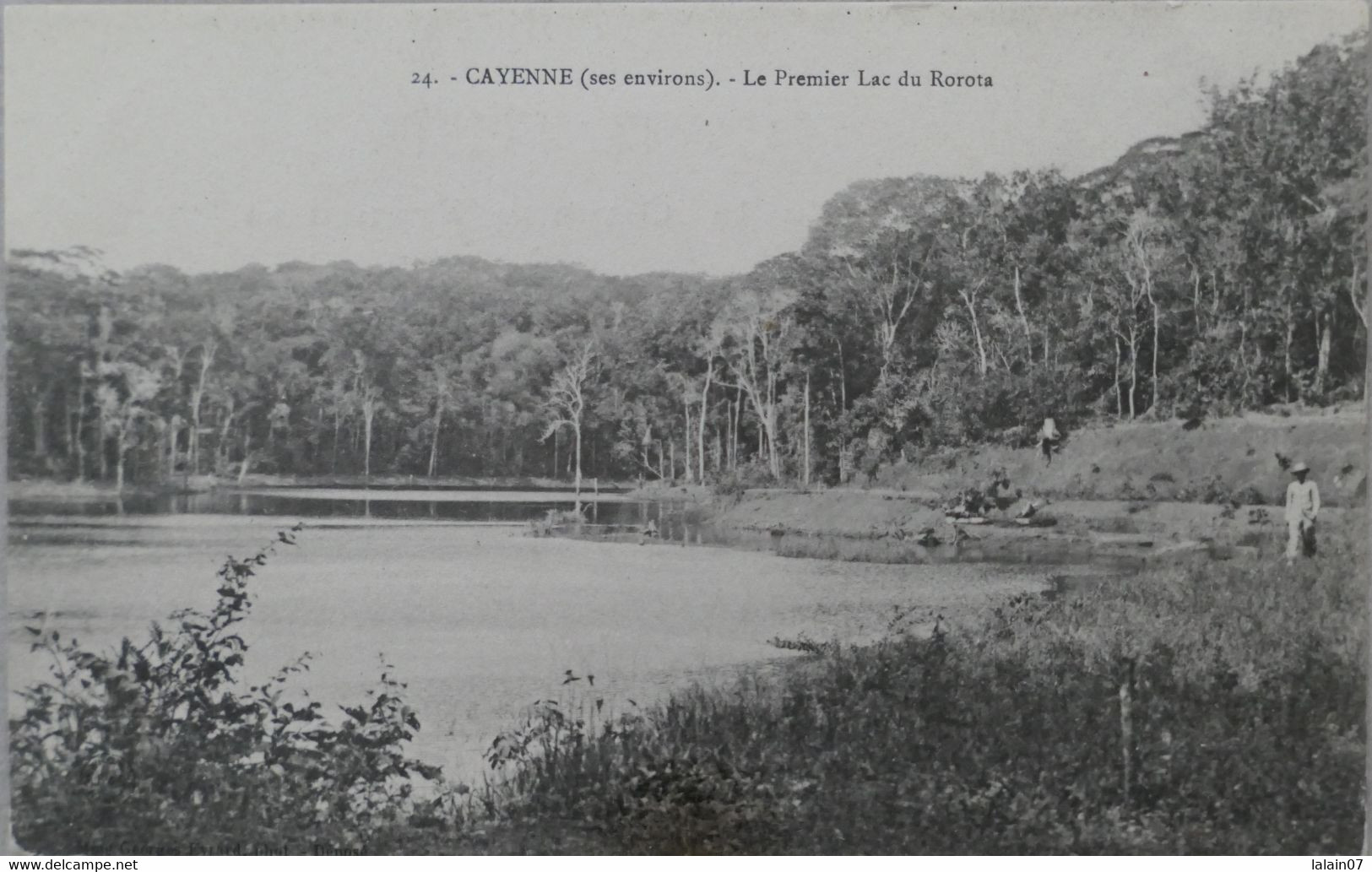 C. P. A. : GUYANE : CAYENNE ( Ses Environs) : Le Premier Lac Du Rorota - Cayenne