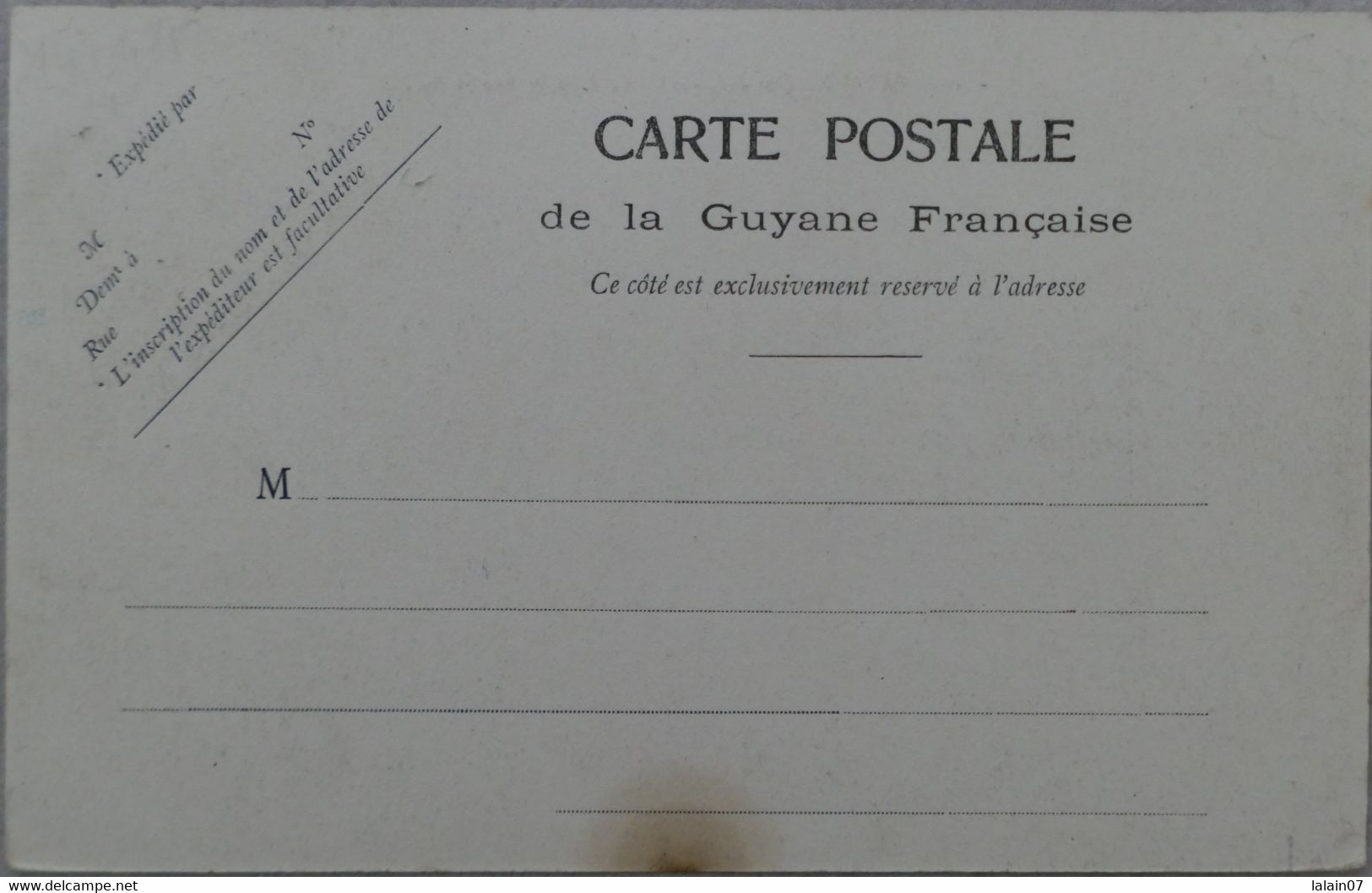 C. P. A. : GUYANE : CAYENNE ( Ses Environs) : Le Premier Lac Du Rorota - Cayenne