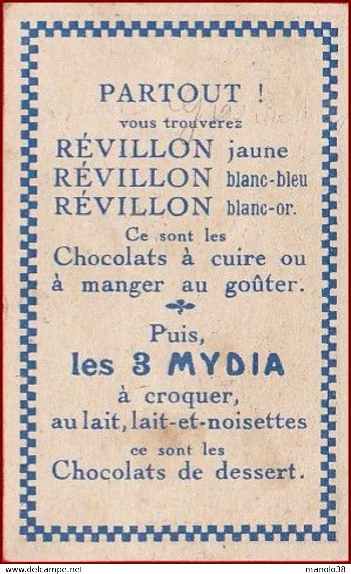 Guignol. Chignol à La Pêche. Image N°3. Chocolat Révillon. - Revillon