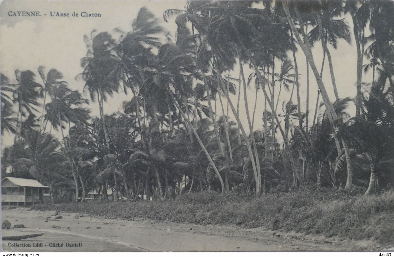 C. P. A. : GUYANE : CAYENNE : L'Anse De Chaton - Cayenne