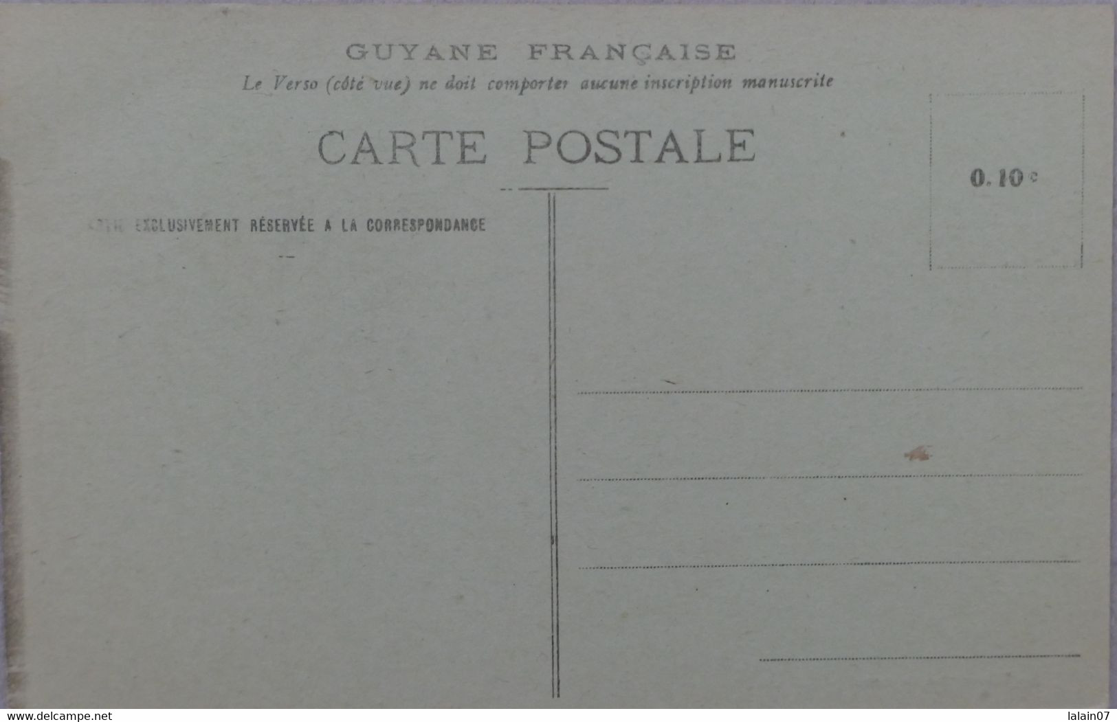 C. P. A. : GUYANE : Le Bourg De REMIRE - Autres & Non Classés