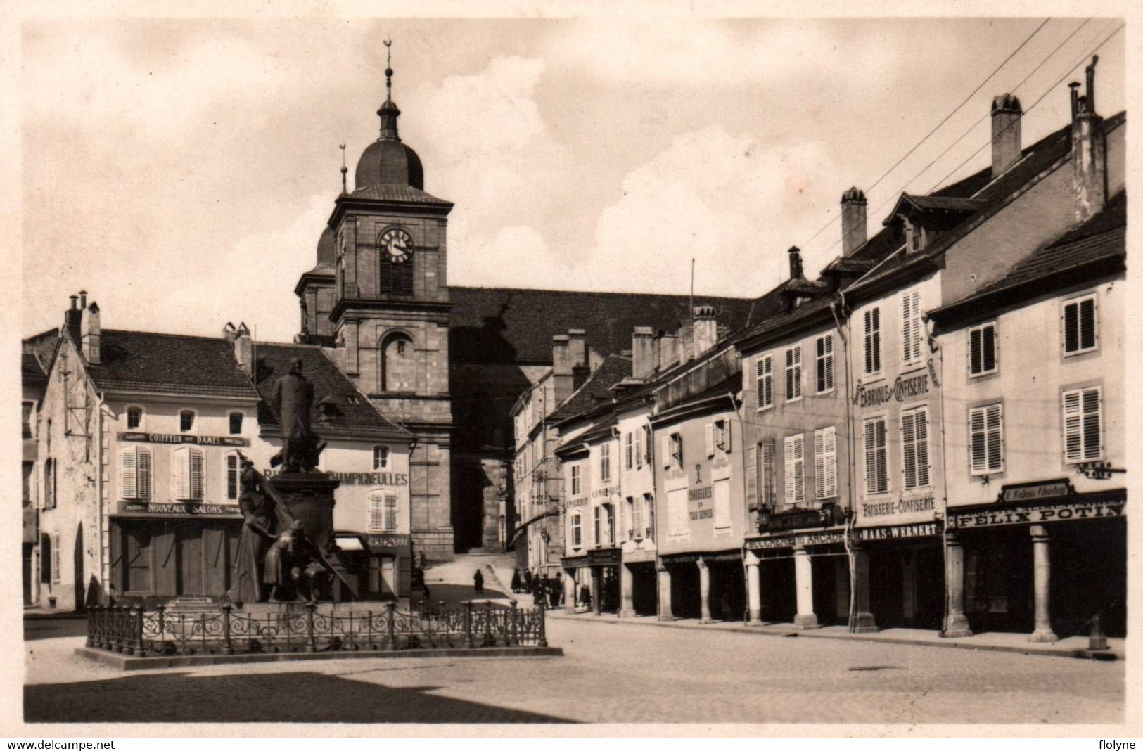 Saint Dié - La Place Jules Ferry - Saint Die