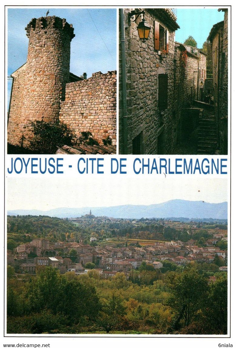 16481 JOYEUSE Paysage Du Vivarais     ( 2 Scans )  07 Ardèche - Joyeuse