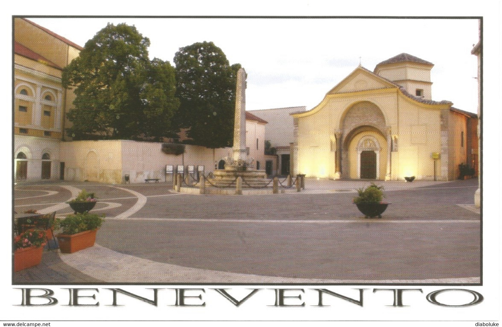 (BN) BENEVENTO, CHIESA DI SANTA SOFIA (UNESCO WHS) - Cartolina Nuova - Benevento