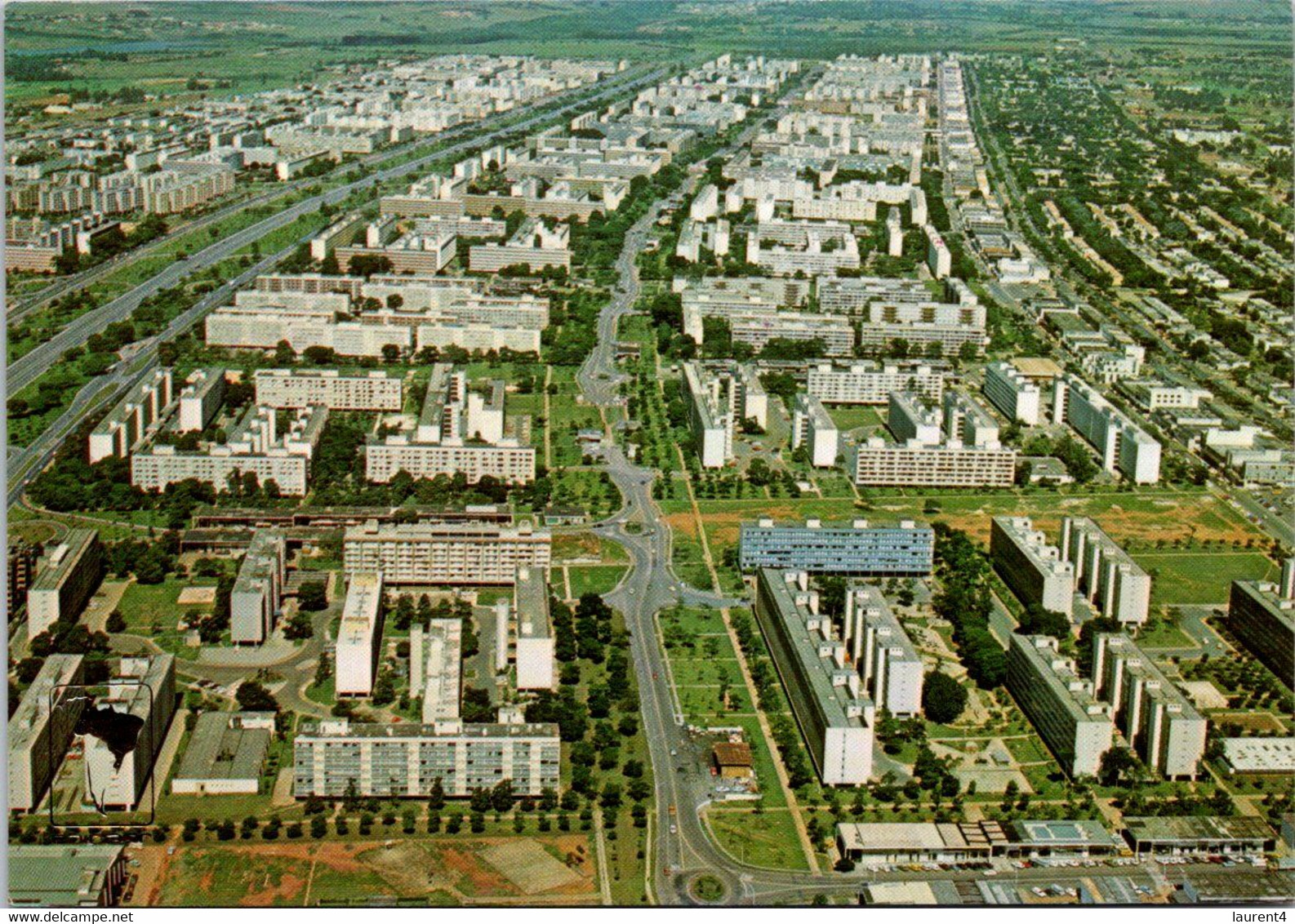 (3 N 31) Brazil - The Capitale Brazilia South Wing - Brasilia