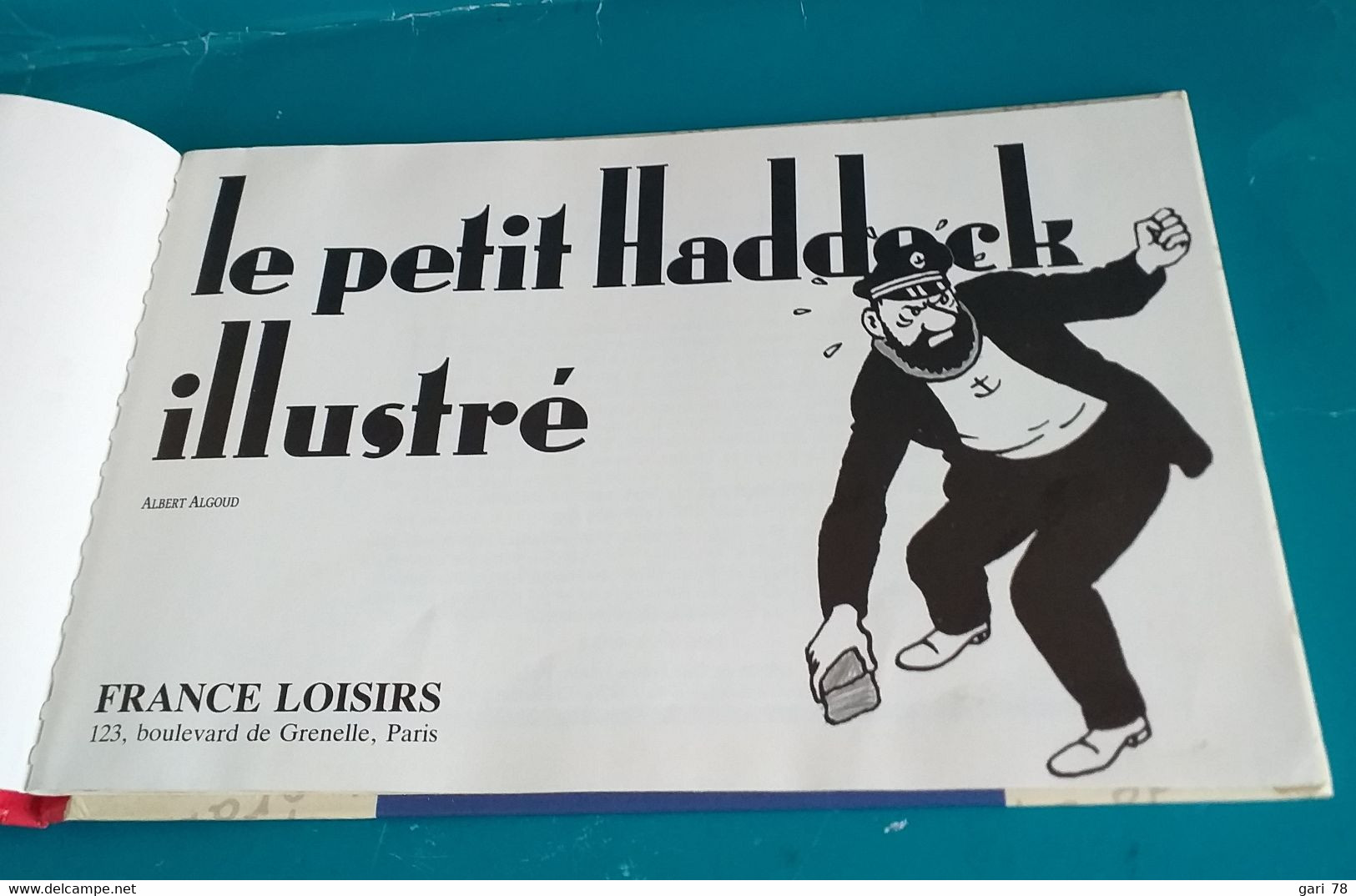 Albert ALGOUD : Le Petit Haddock Illustré - Hergé