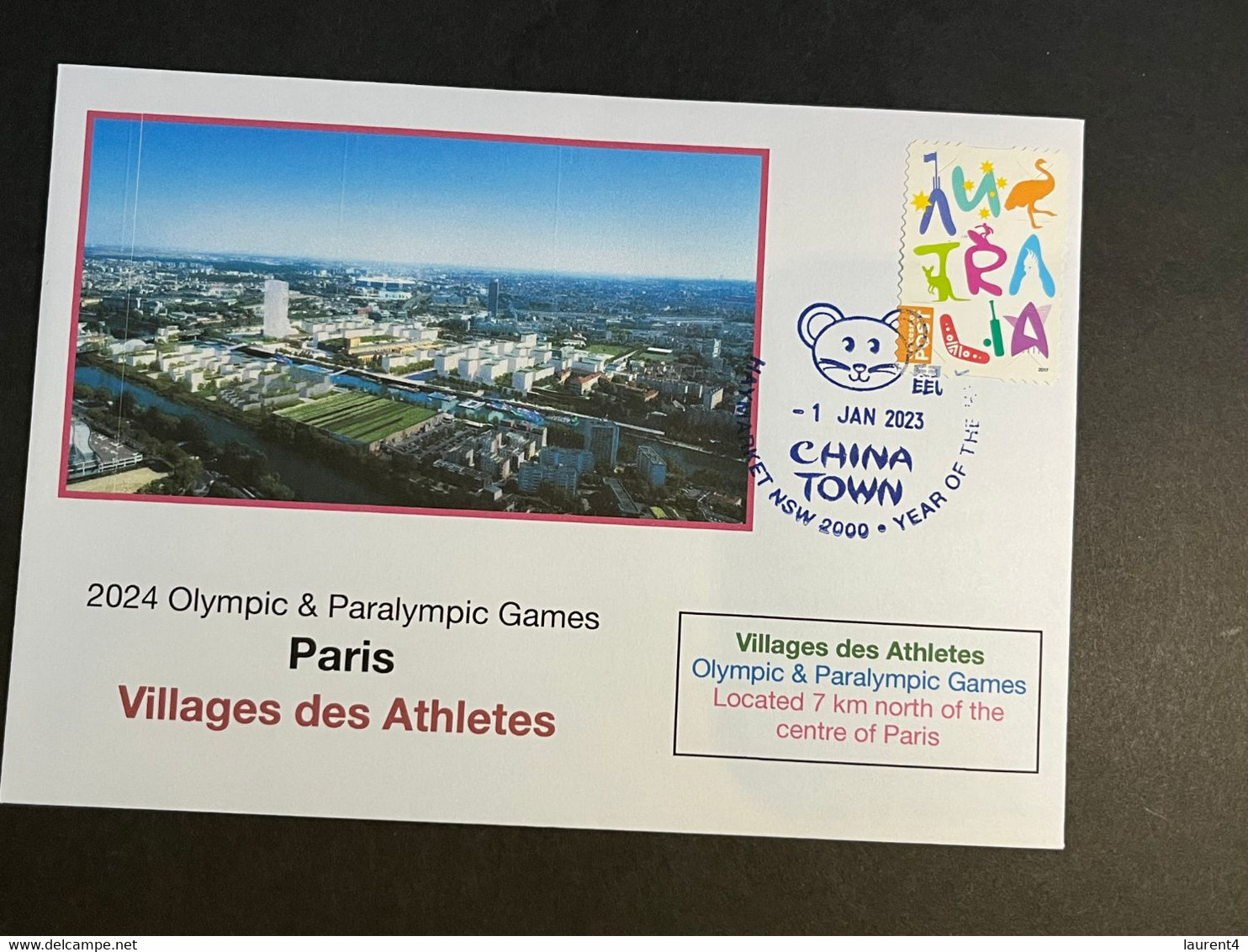 (3 N 32) 2024 France - Paris Olympic Athletes Village - Opening Ceremonies - Media Village (3 Covers) - Summer 2024: Paris