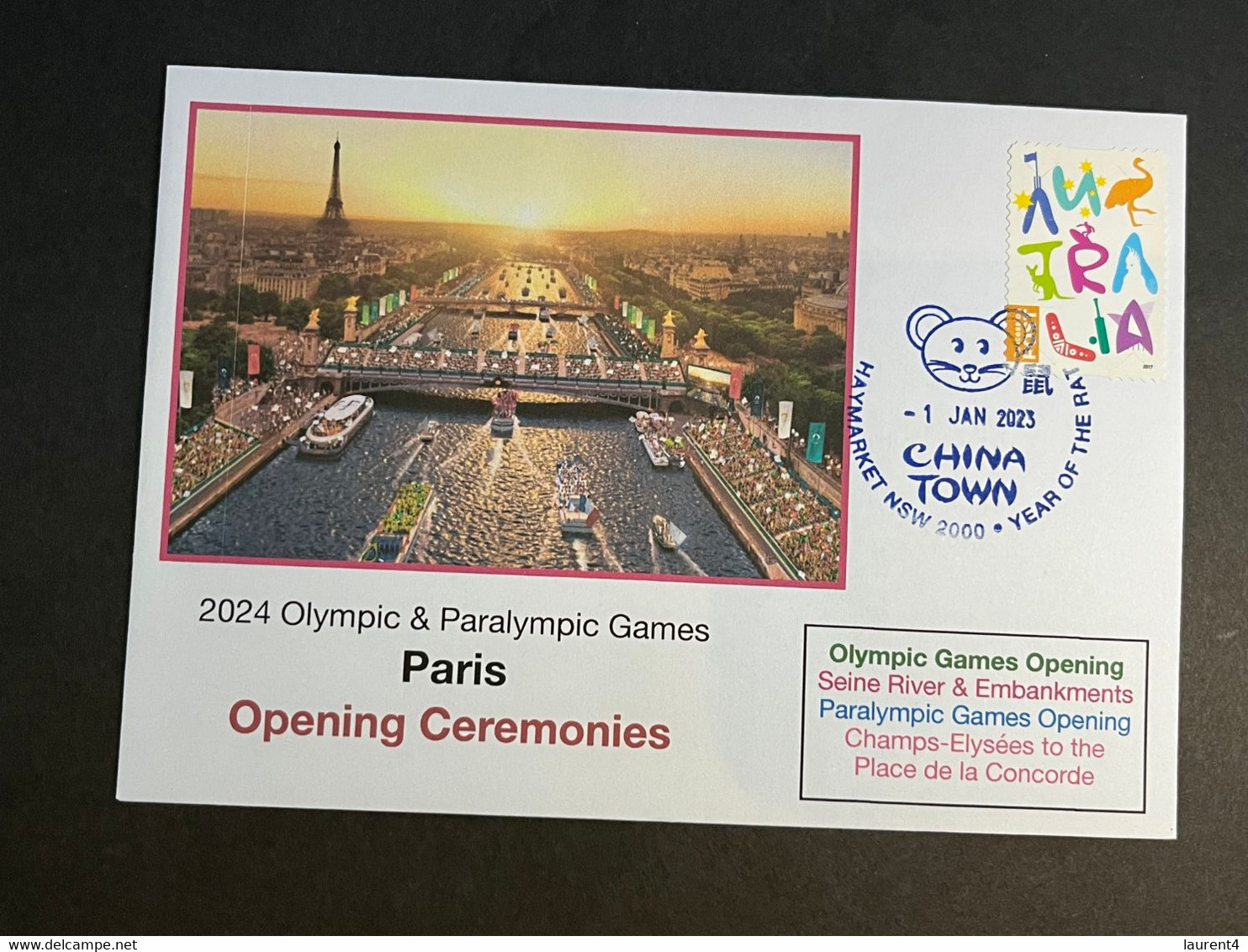 (3 N 32) 2024 France - Paris Olympic Athletes Village - Opening Ceremonies - Media Village (3 Covers) - Verano 2024 : París