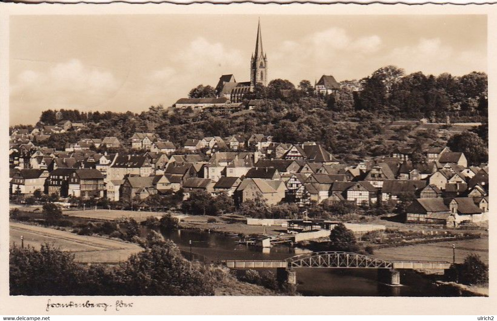 AK Frankenberg (Eder) - Feldpost 1940  (62655) - Frankenberg (Eder)