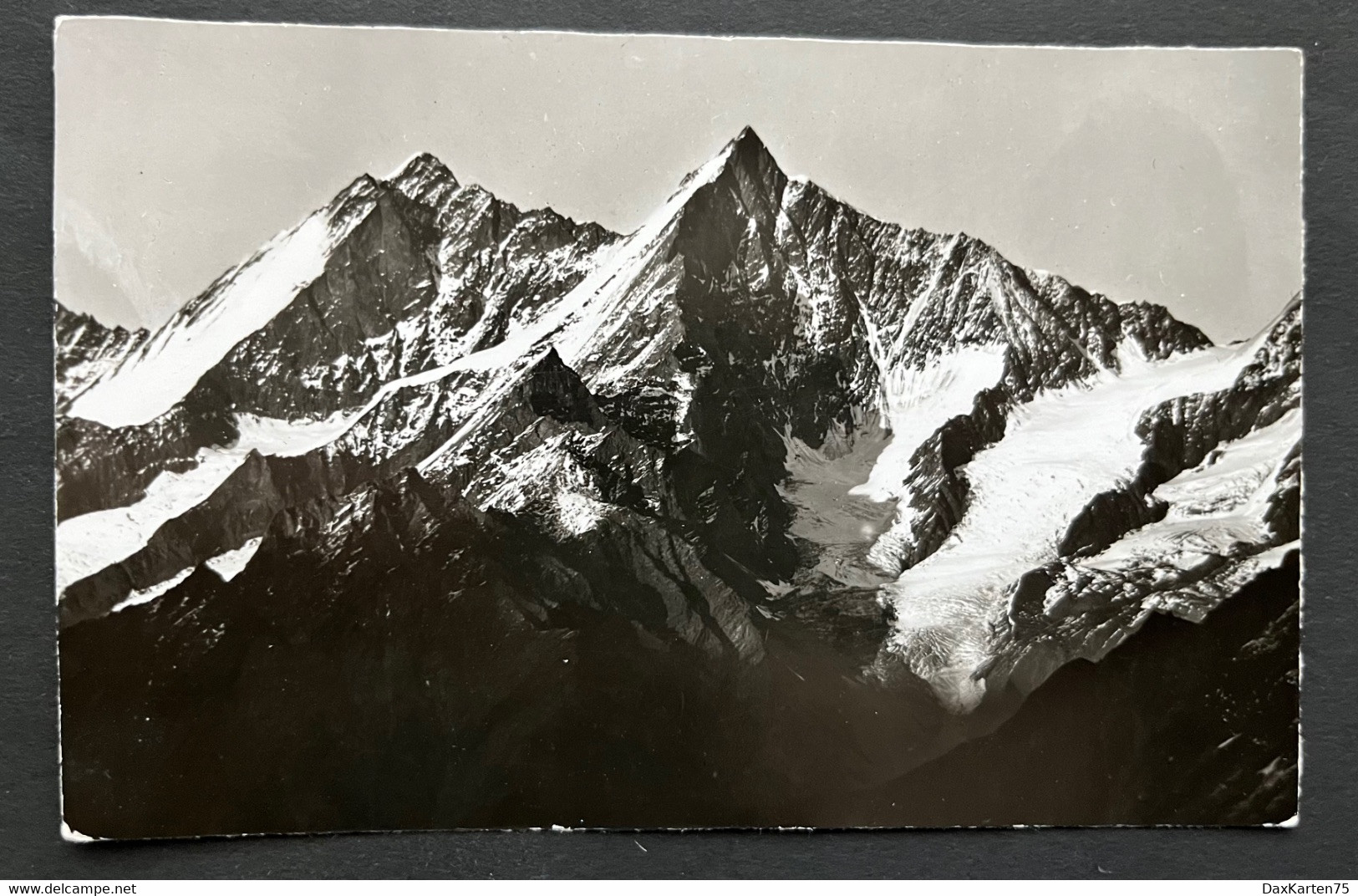 Dom 4545 M/ Täschhorn 4490/ Hüttenstempel/ Photo Gyger Adelboden - Täsch