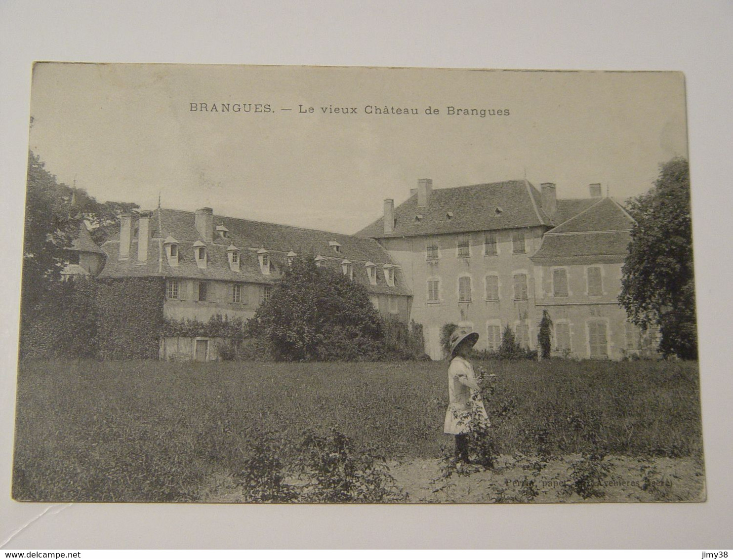 ISERE-BRANGUES-LE VIEUX CHATEAU DE BRANGUES-ANIMEE - Brangues