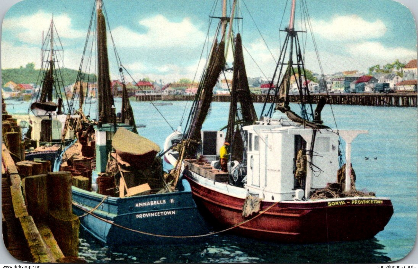 Massachusetts Cape Cod Fishing Boats In The Harbor - Cape Cod
