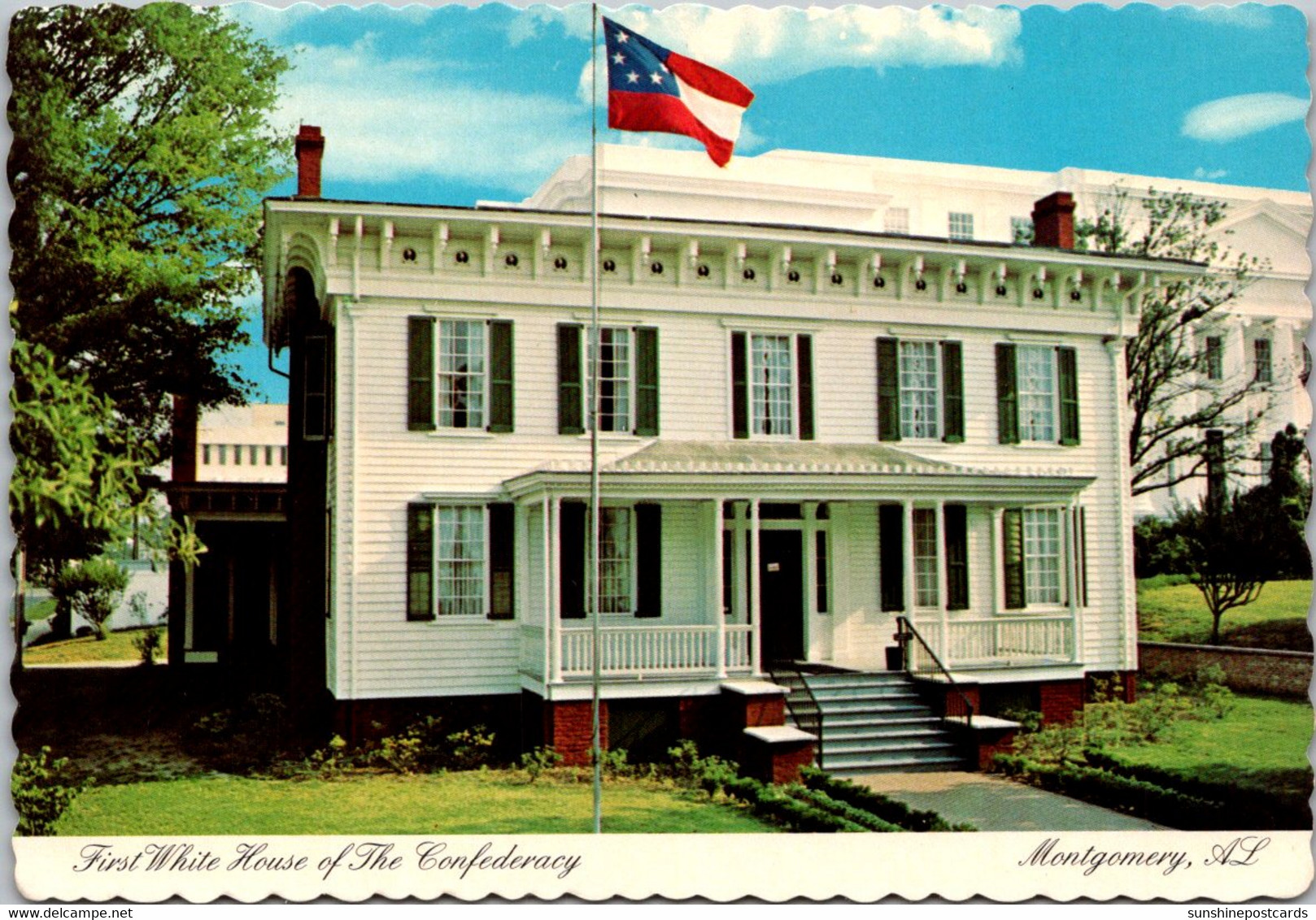 Alabama Montgomery First White House Of The Confederacy - Montgomery