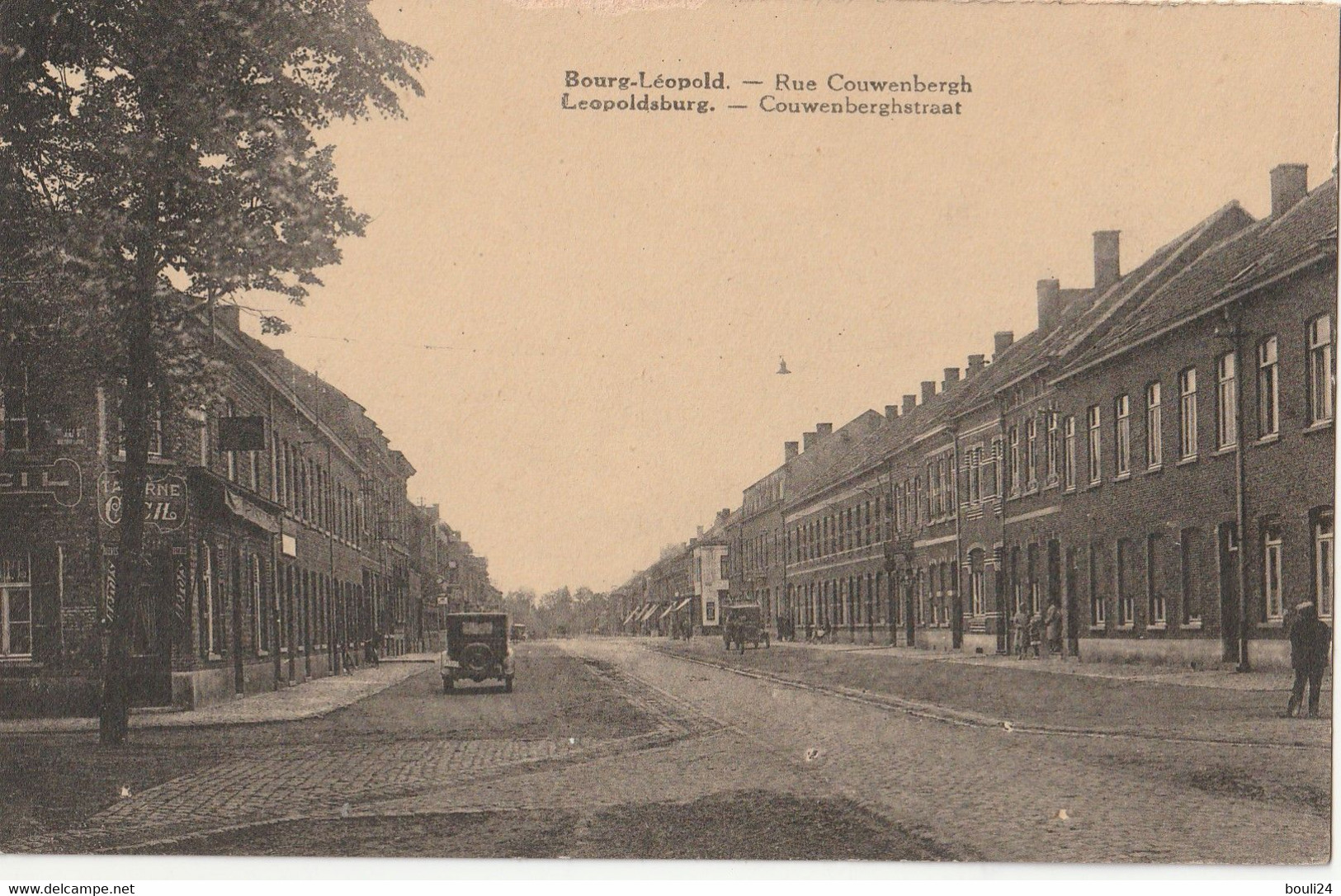 LALI-  BOURG LEOPOLD  RUE COUWENBERGH   CPA  CIRCULEE - Leopoldsburg