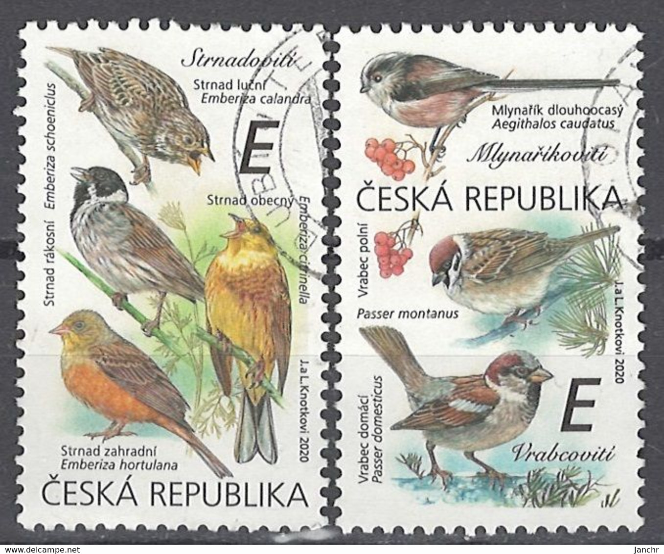 Czech Republic 2020. AFA 1111-1112, Used O - Used Stamps
