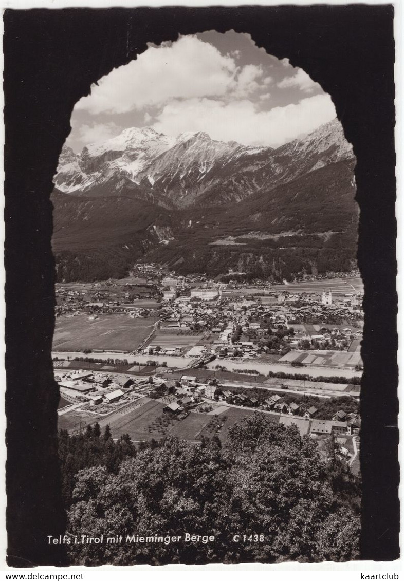 Telfs I. Tirol Mit Mieminger Berge - (Österreich/Austria) - 1963 - Telfs