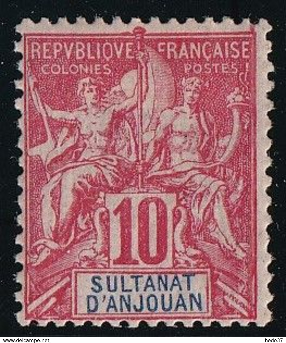 Anjouan N°14 - Neuf * Avec Charnière - TB - Unused Stamps
