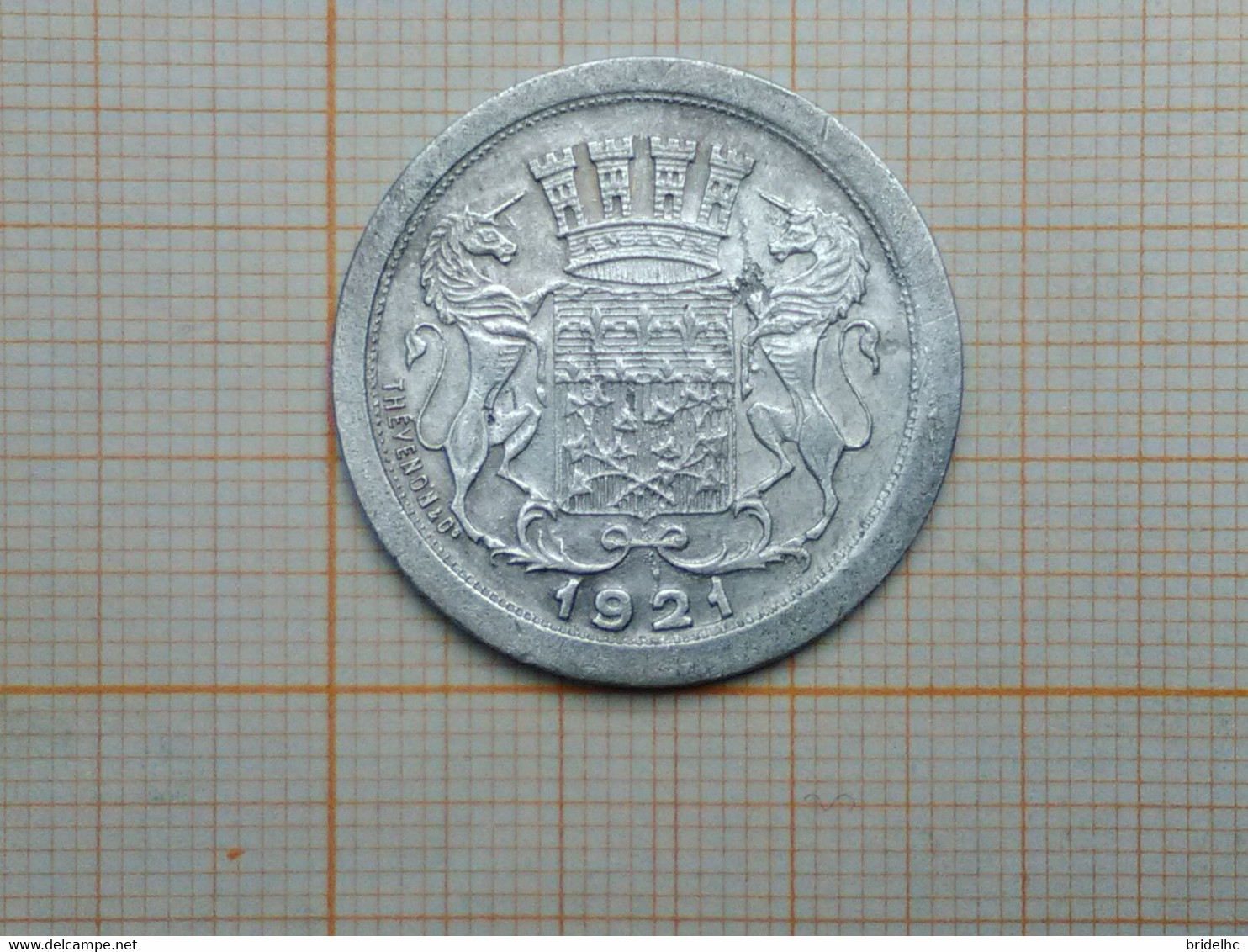 10 Centimes Chambre De Commerce  Amiens  1921 - Monétaires / De Nécessité
