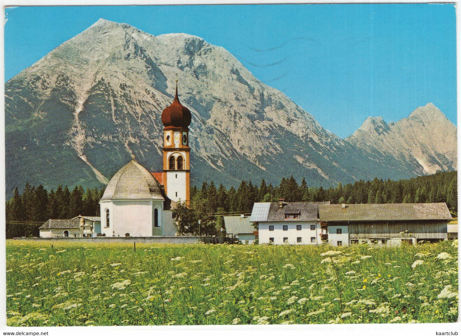 Oberleutasch Kirchplatzl Gegen Hohe Munde - Tirol - (Österreich/Austria) - Leutasch