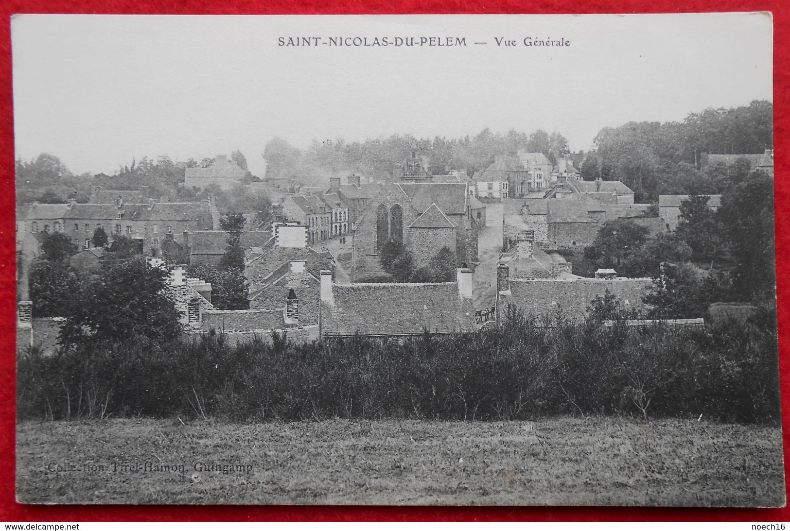 CPA Saint-Nicolas-Du-Pelem - Vue Générale (22 France) - Saint-Nicolas-du-Pélem