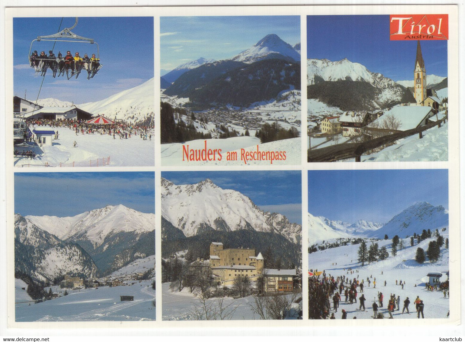 Nauders Am Reschenpass - Tirol - (Österreich/Austria) - Ski Lift - Nauders