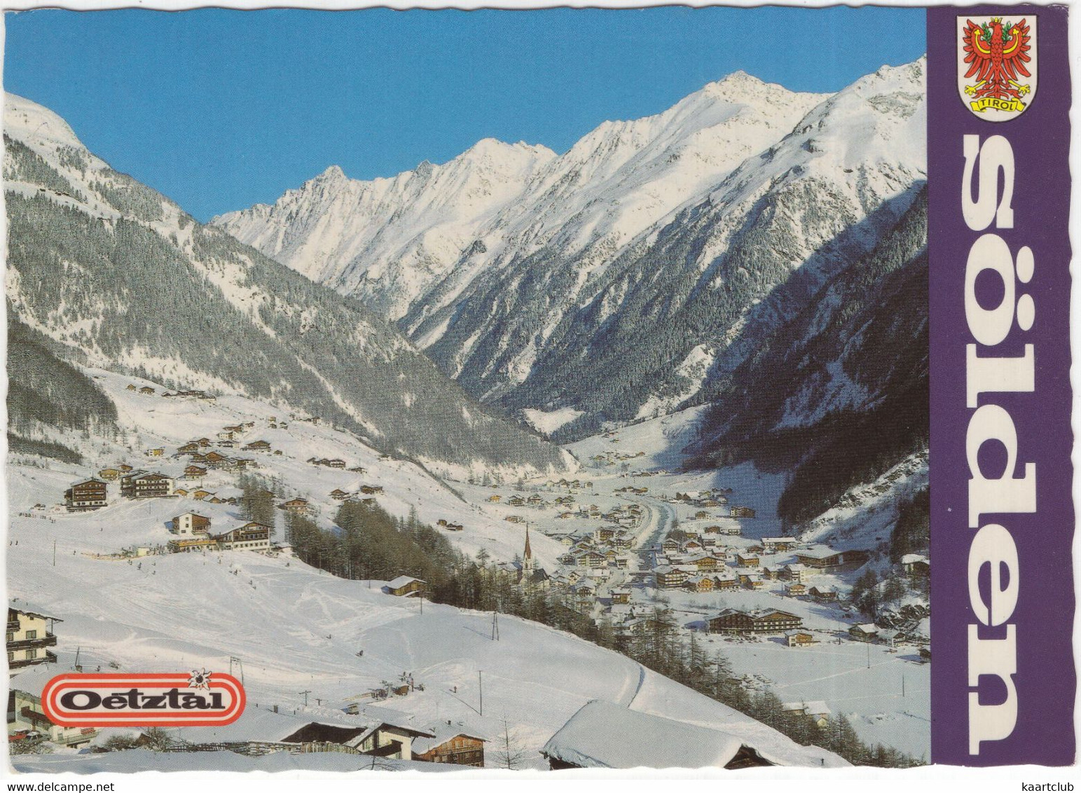 Wintersportort Sölden 1372 M - Oetztal - Tirol - (Österreich/Austria) - Sölden