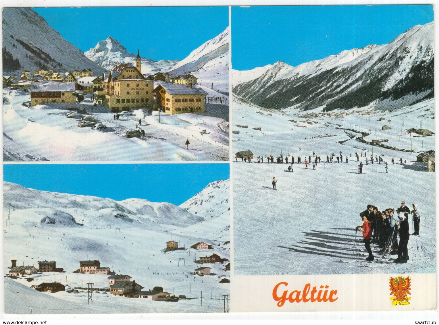 Galtür (1600 M) - Tirol - (Österreich/Austria) - 1972 -  Ski - Galtür