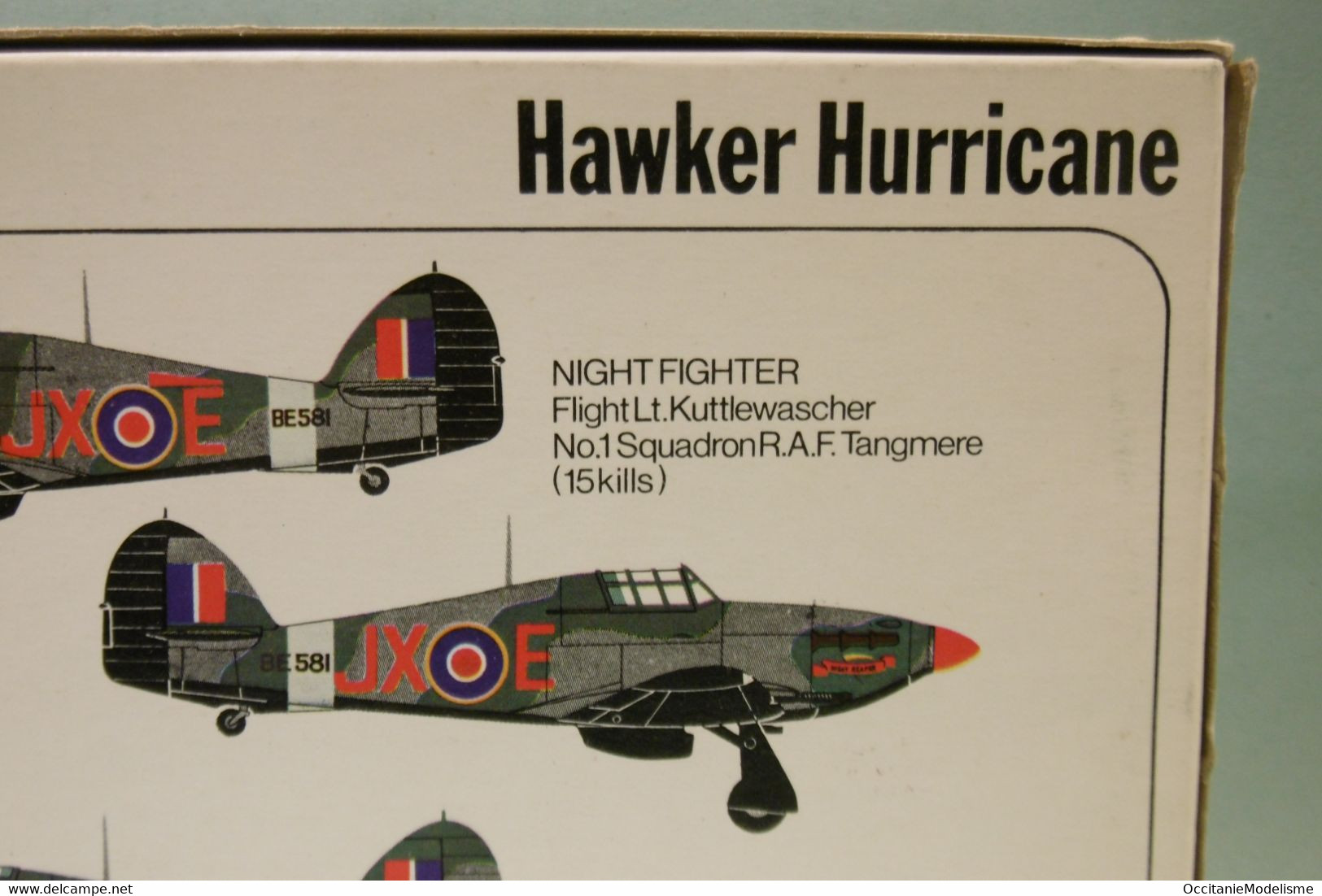 Frog - HURRICANE IIC Night Fighter Maquette Avion Kit Plastique Réf. F171 BO 1/72 - Vliegtuigen