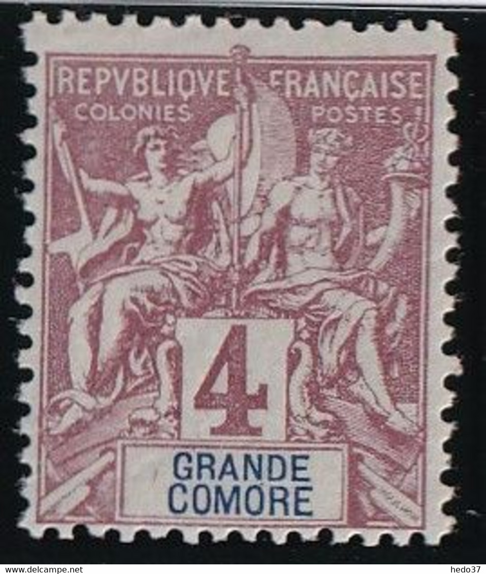 Grande Comore N°3 - Neuf * Avec Charnière - TB - Unused Stamps