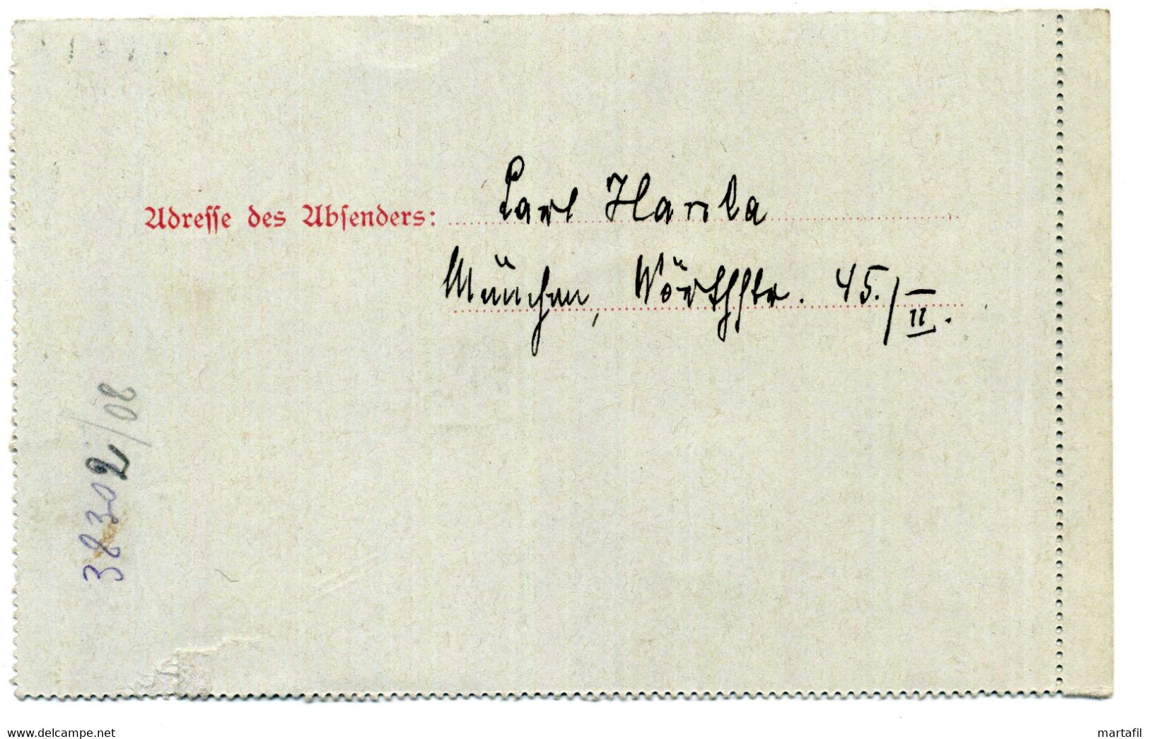 1.02.09 Biglietto Postale Per WIEN I, Da MUNCHEN - Sonstige & Ohne Zuordnung