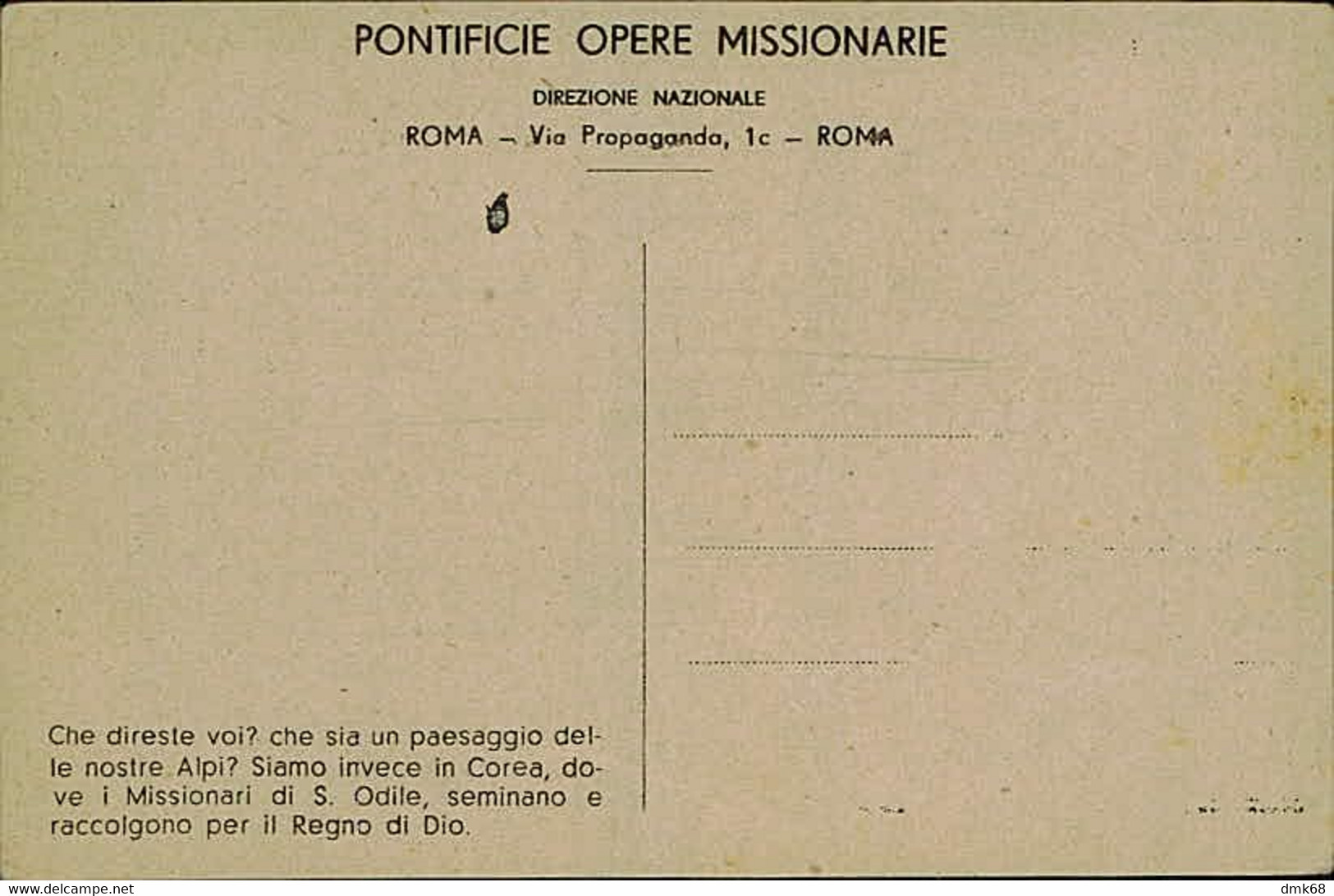 KOREA -  WINTER LANDSCAPE -  PONTIFICAL MISSIONARY EDITION - 1930s  (15238) - Corée Du Nord